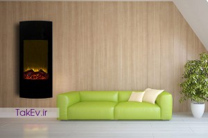 شومینه LCD عمودی